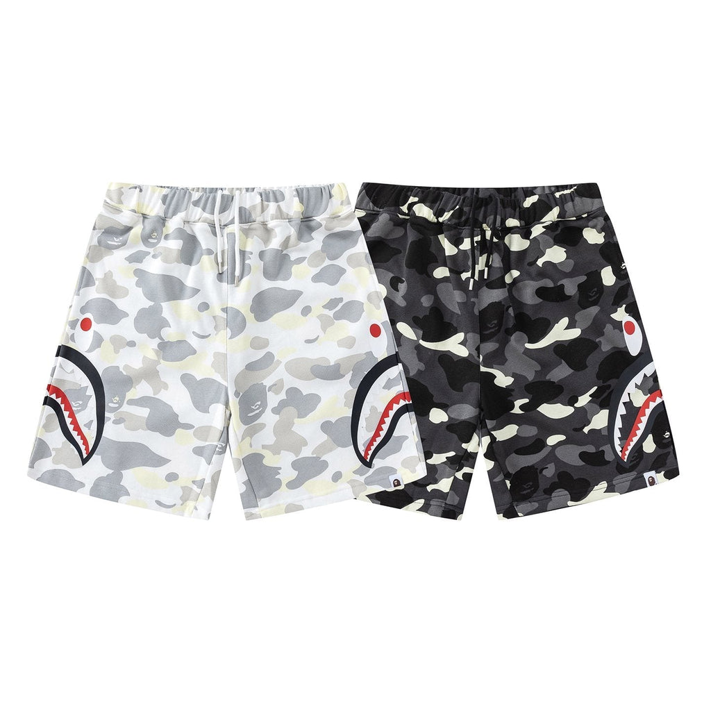 BAPE Shark Mouth Camouflage Shorts ¡ª comparison