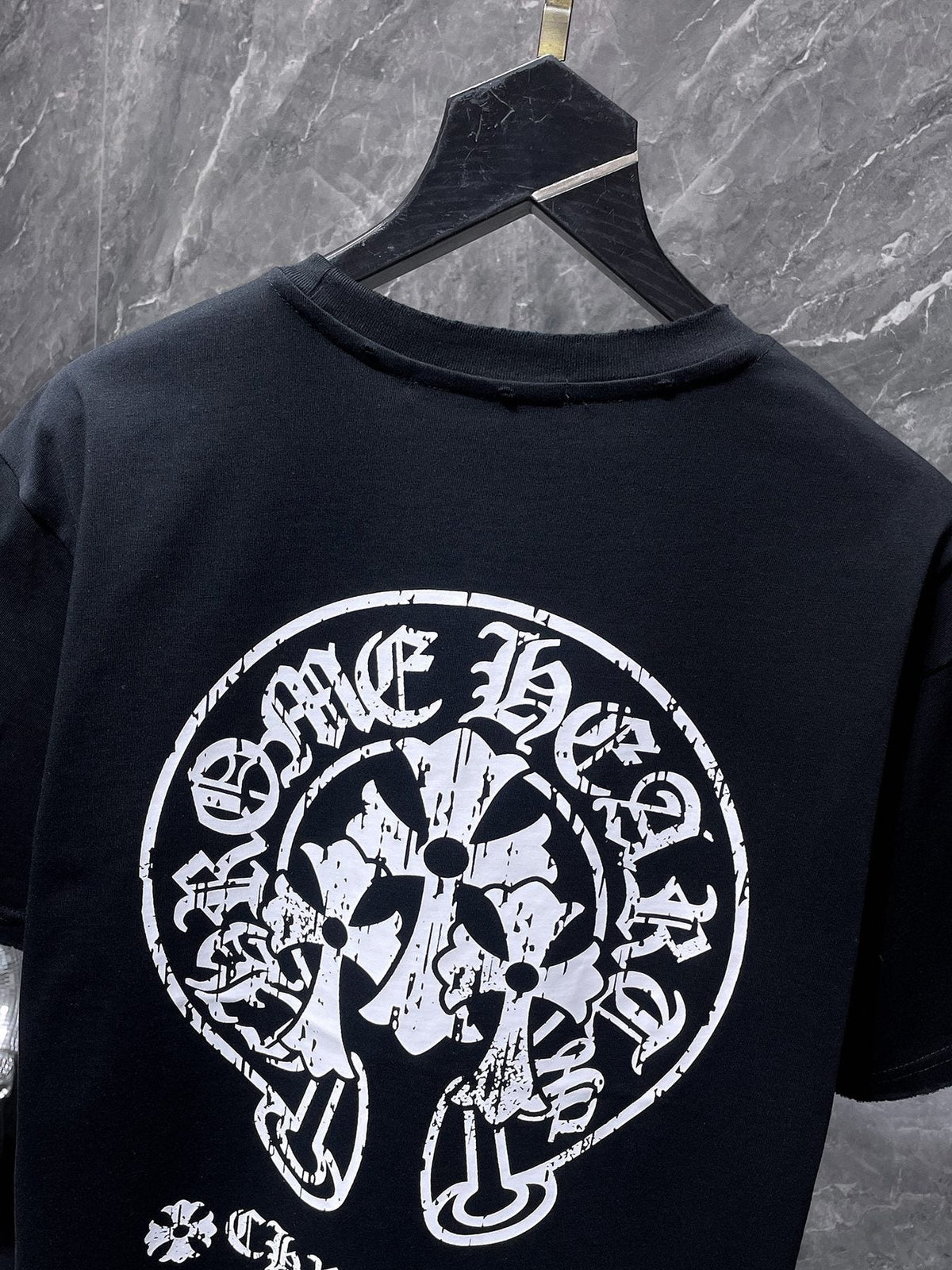 Chrome Hearts Horseshoe Cross Graphic T-Shirt ¡ª detail