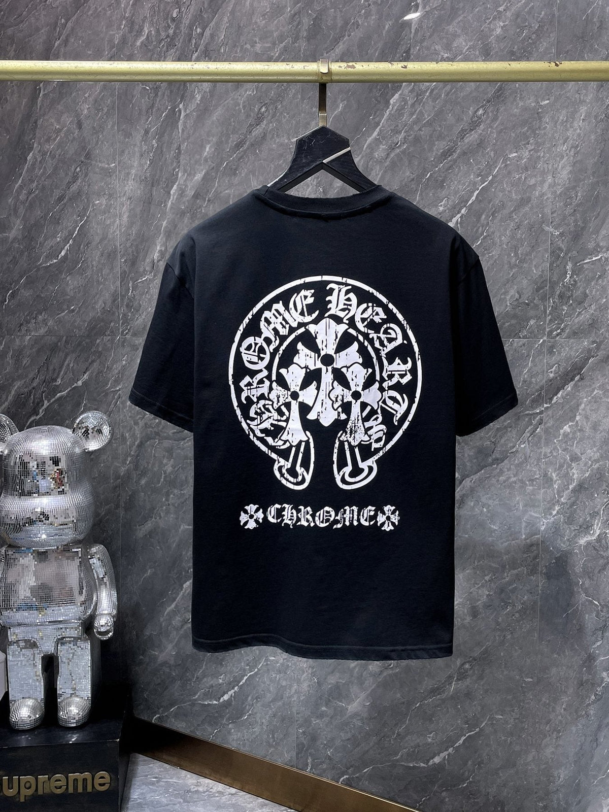Chrome Hearts Horseshoe Cross Graphic T-Shirt ¡ª back