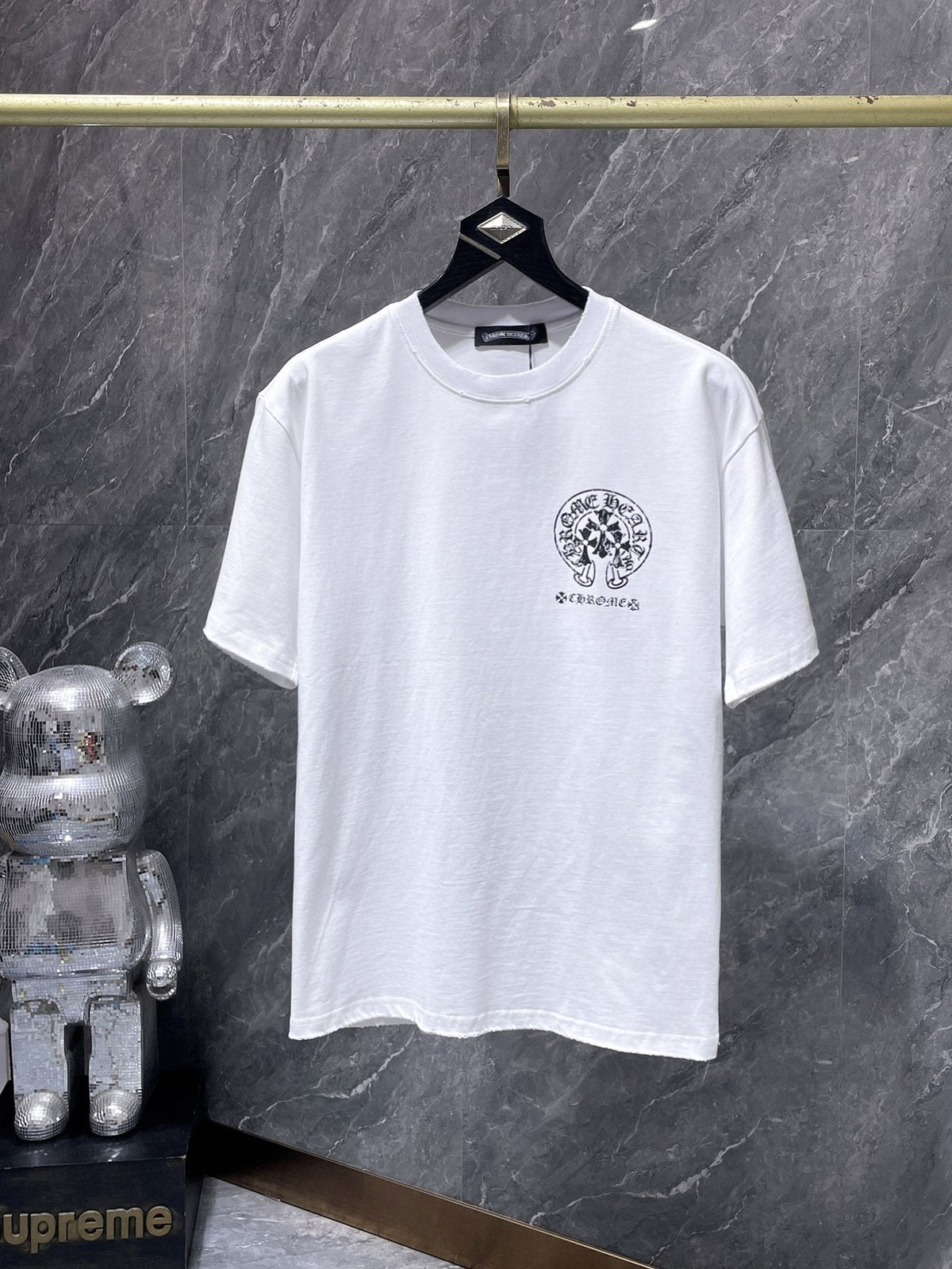 Chrome Hearts Horseshoe Cross Graphic T-Shirt ¡ª front