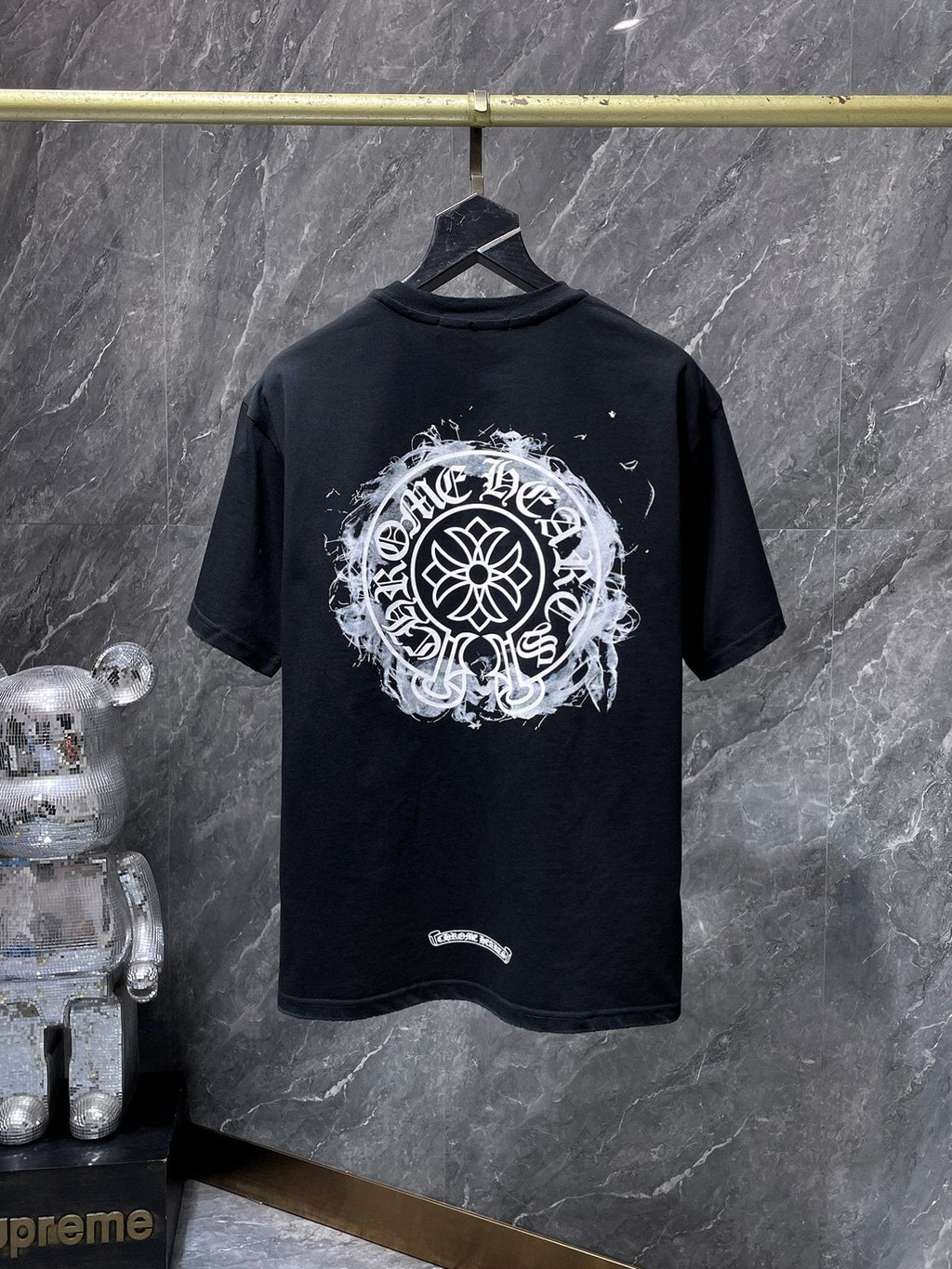 Chrome Hearts Cross Floral Back Graphic T-Shirt ¡ª back