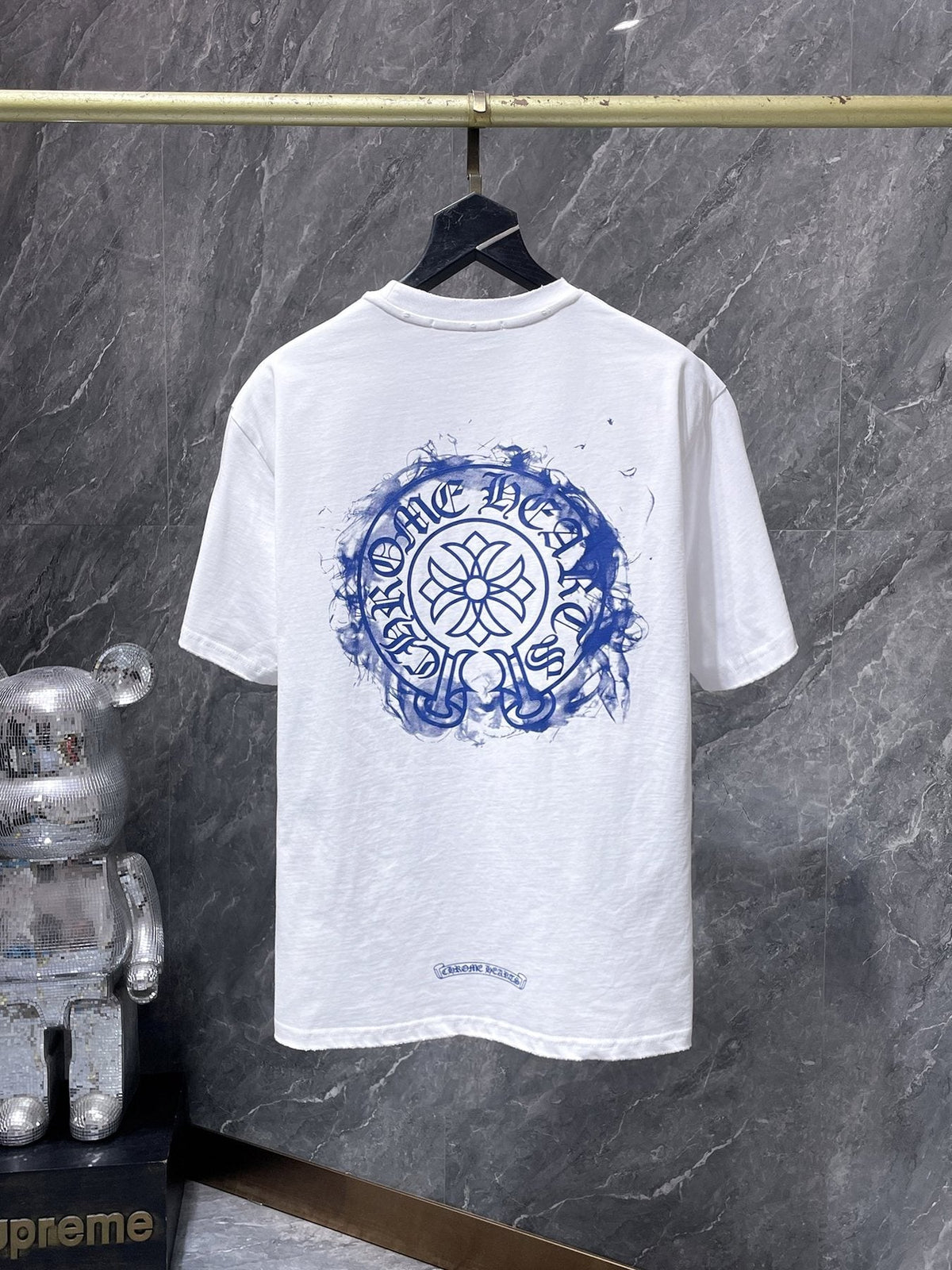 Chrome Hearts Cross Floral Back Graphic T-Shirt ¡ª back
