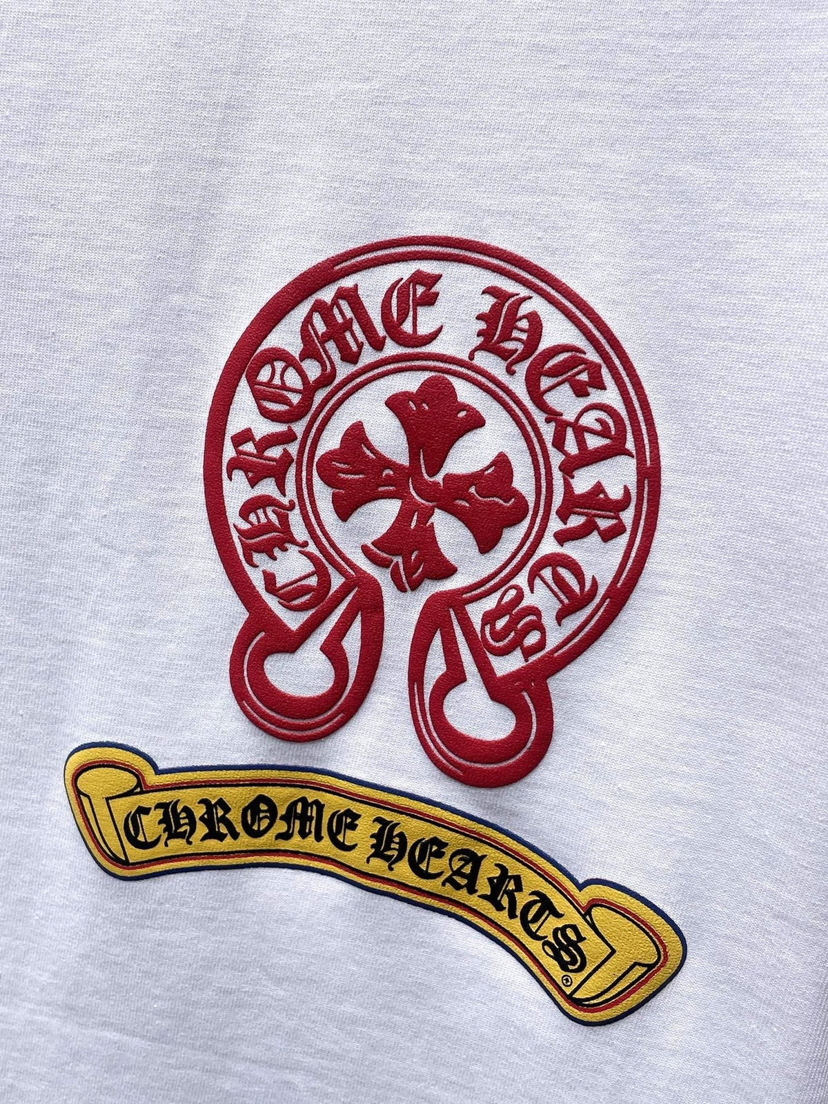 Chrome Hearts Multicolor Horseshoe Graphic T-Shirt ¡ª detail