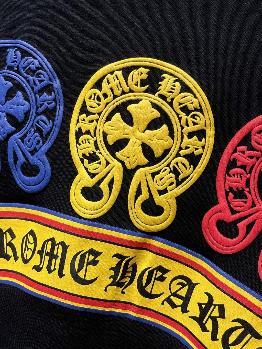 Chrome Hearts Multicolor Horseshoe Graphic T-Shirt ¡ª detail