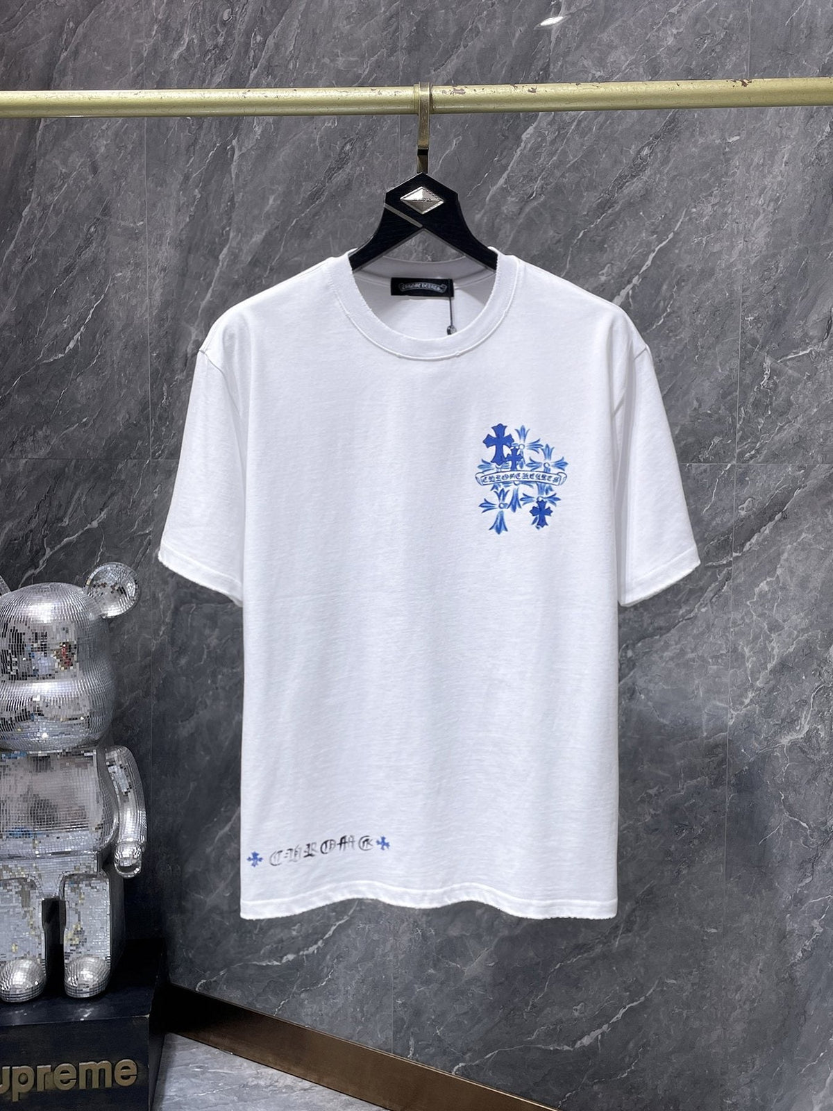 Chrome Hearts Cross Graffiti Graphic T-Shirt ¡ª front