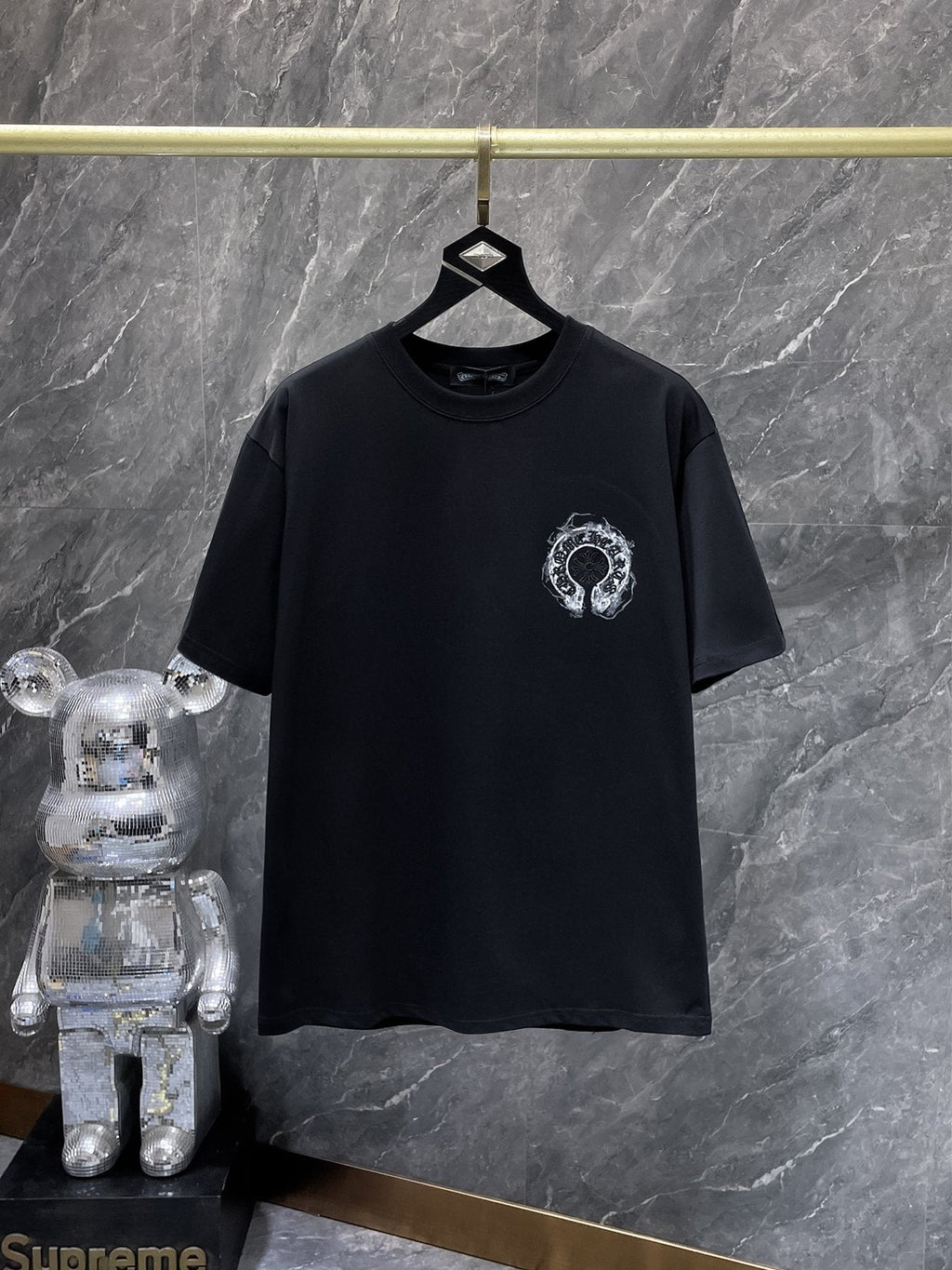 Chrome Hearts Horseshoe Graphic Short-Sleeve T-Shirt ¡ª front