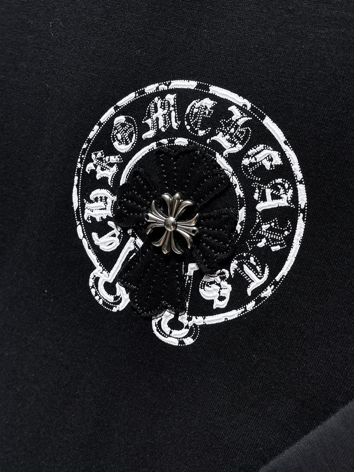 Chrome Hearts Cross Scroll Graphic Short-Sleeve T-Shirt ¡ª detail