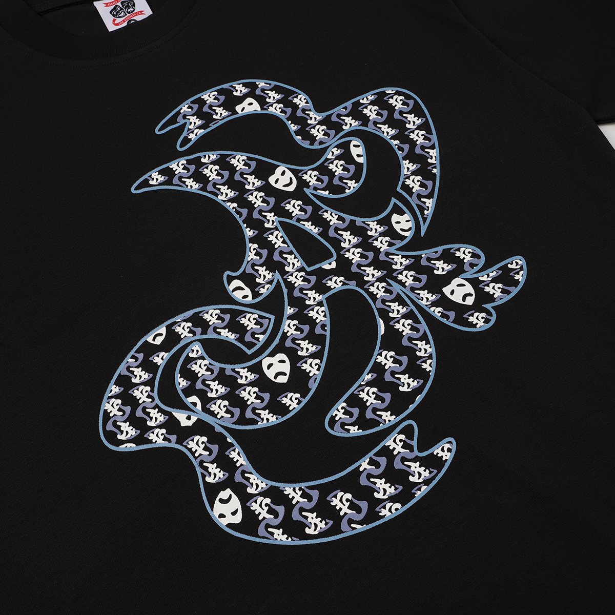 Asaali Abstract Graphic T-Shirt ¡ª detail