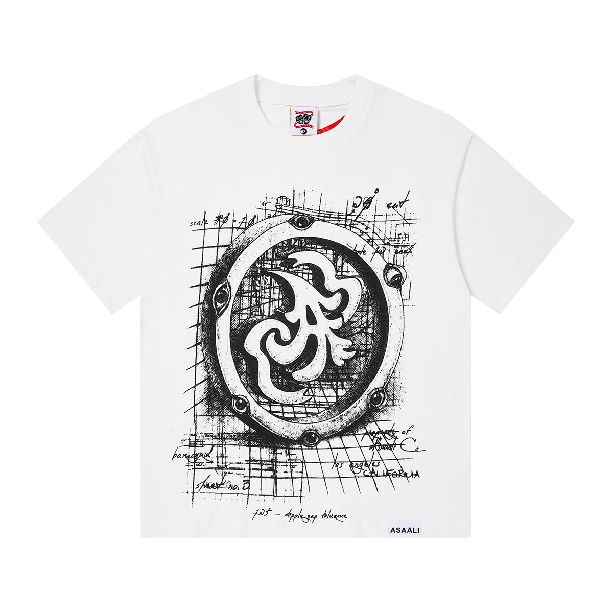 ASAALL Circular Technical Graphic T-Shirt ¡ª hero