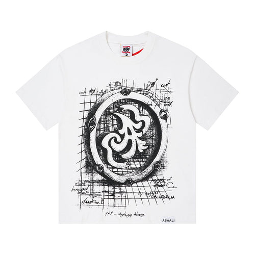 ASAALL Circular Technical Graphic T-Shirt ¡ª hero