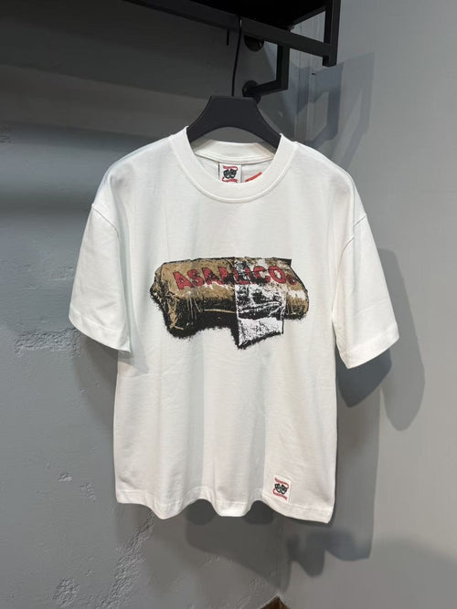 ASAALL Distressed Graphic Short-Sleeve T-Shirt ¡ª front