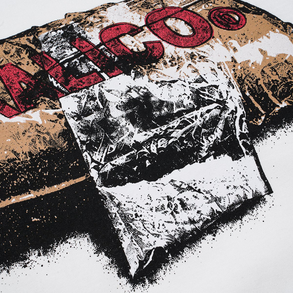 ASAALL Distressed Graphic Short-Sleeve T-Shirt ¡ª detail