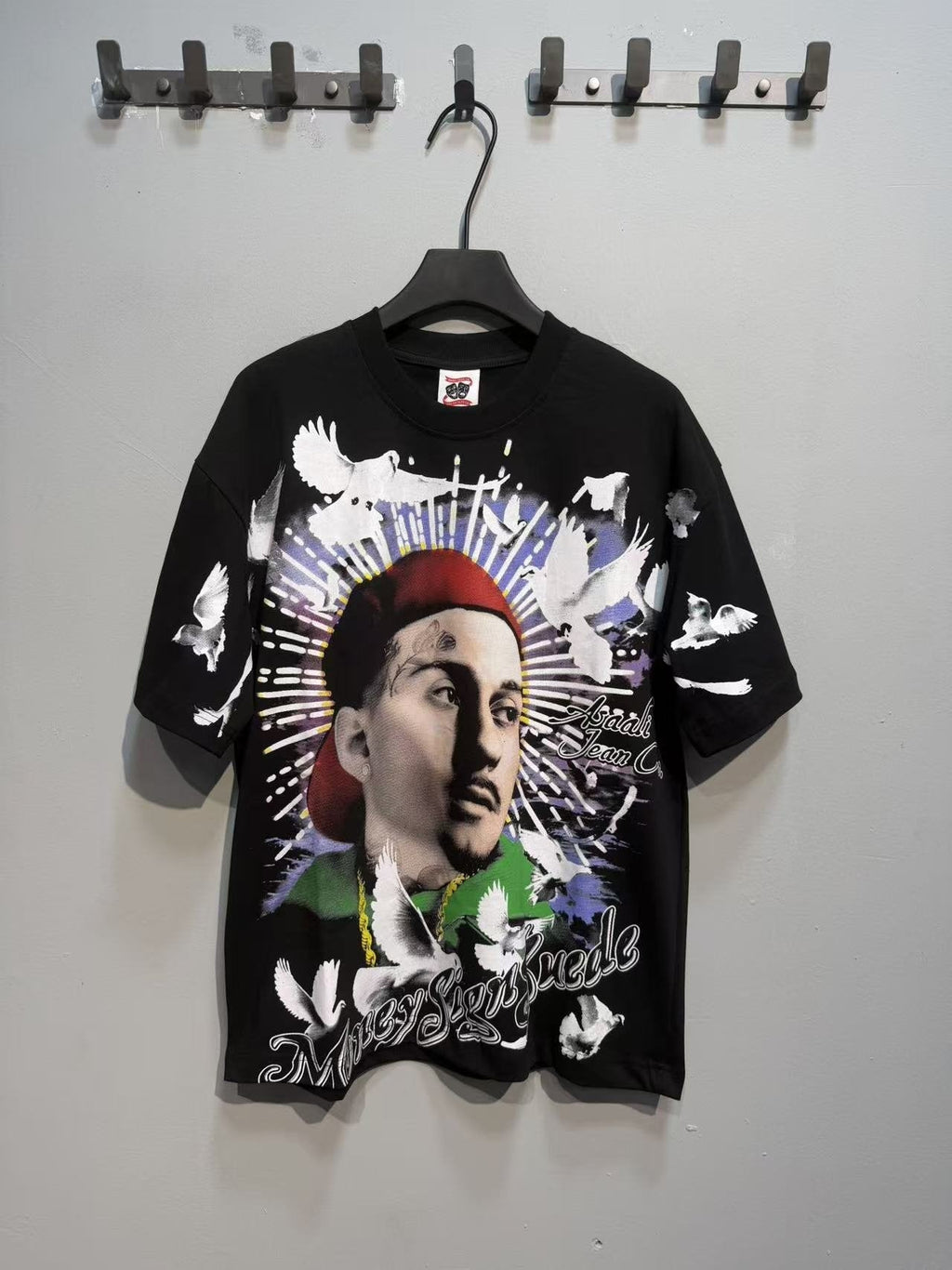 ASAALL Portrait and Dove Graphic Short-Sleeve T-Shirt ¡ª hero