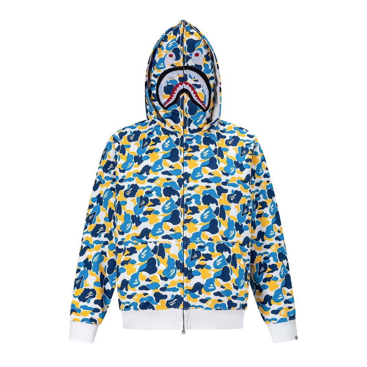 BAPE Shark Camo Full-Zip Hoodie ¡ª hero