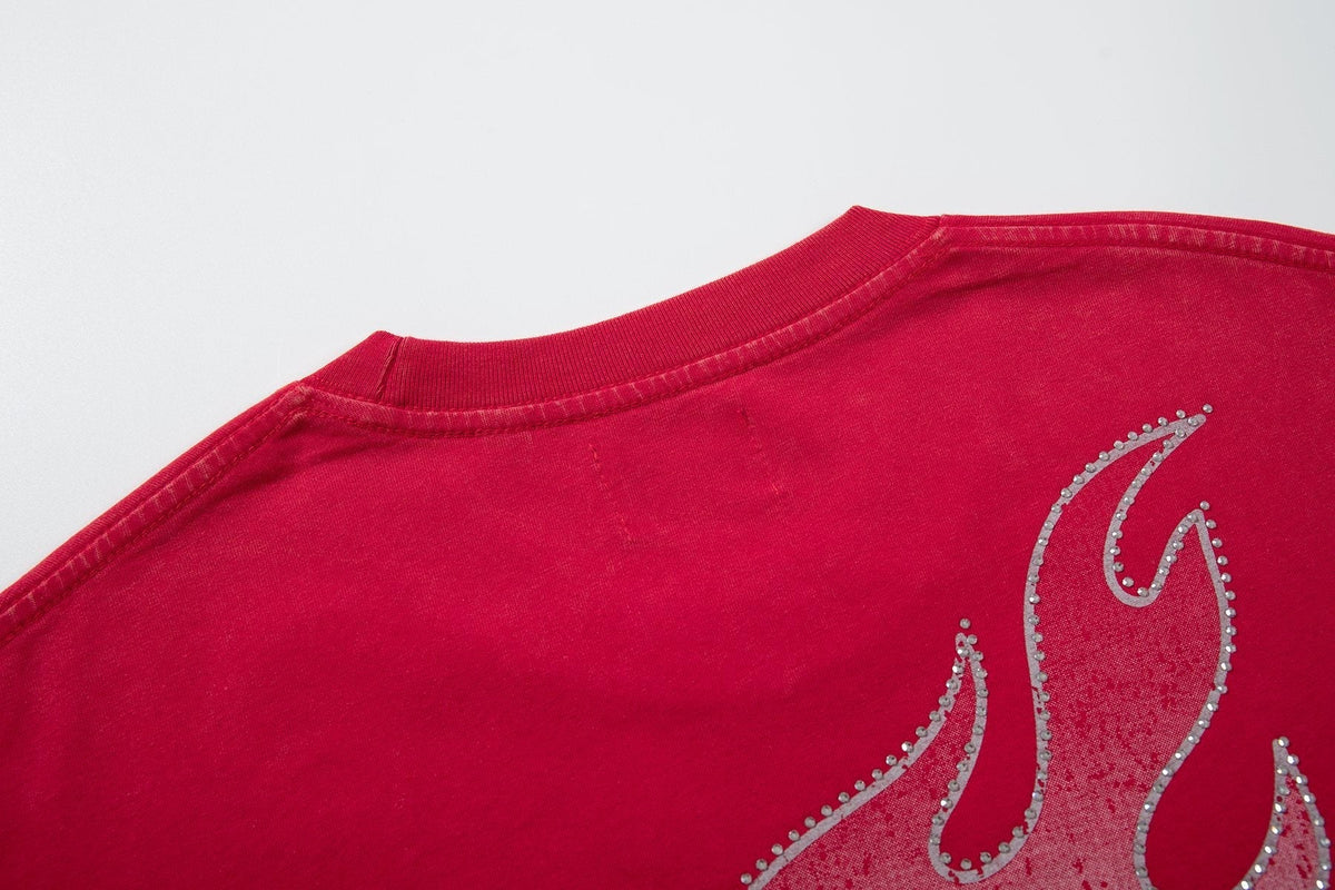 SUPPLY TEE Heaven Angel Flame Graphic T-Shirt ¡ª detail