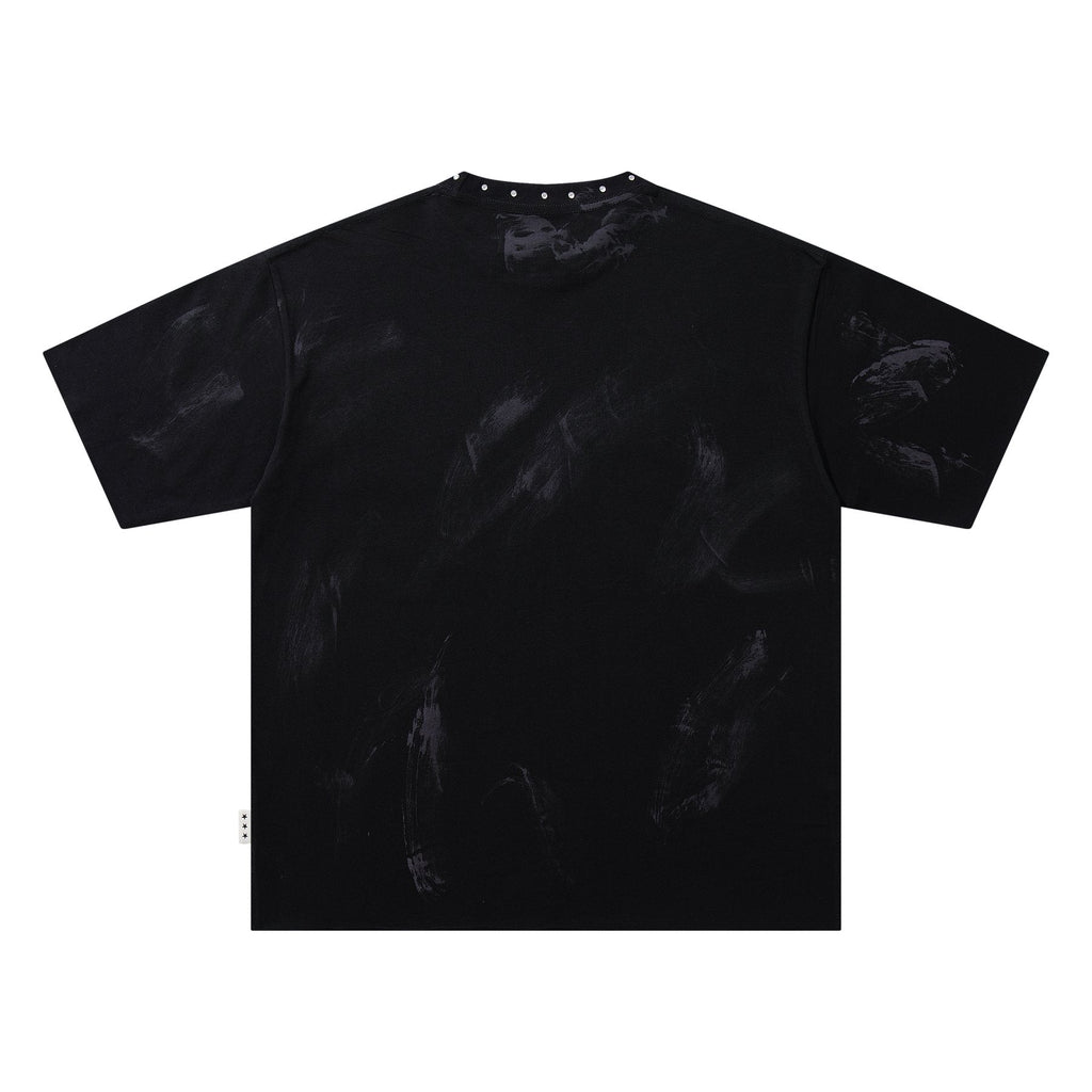 BKYS Revival Rhinestone City Graffiti Graphic T-Shirt ¡ª back