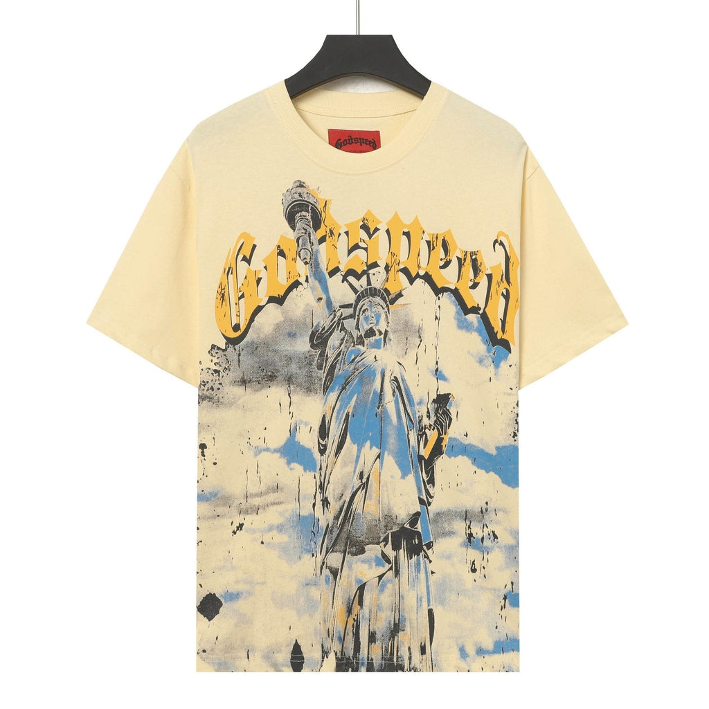 Godspeed 5010 Statue Graphic T-Shirt ¡ª front