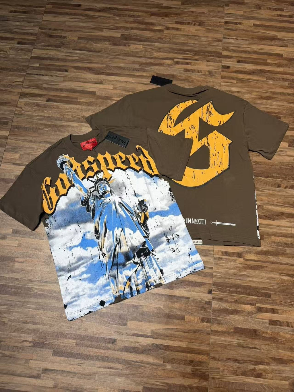 Godspeed 5010 Statue Graphic T-Shirt ¡ª context