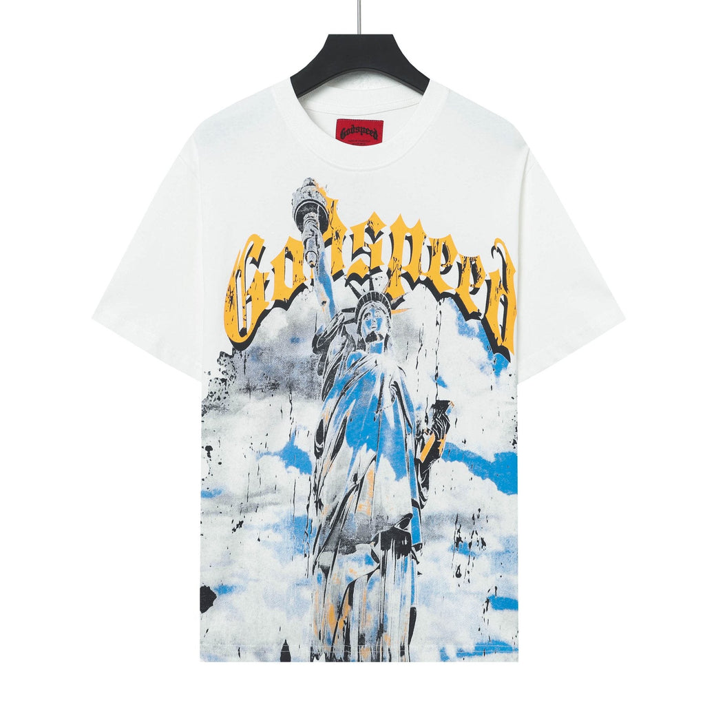 Godspeed 5010 Statue Graphic T-Shirt ¡ª front