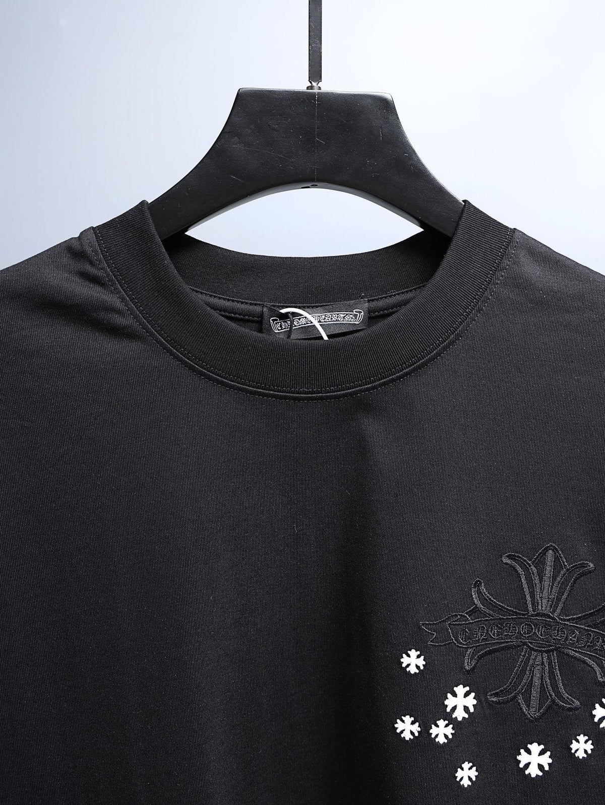 Chrome Hearts Cross and Star Graphic T-Shirt ¡ª detail