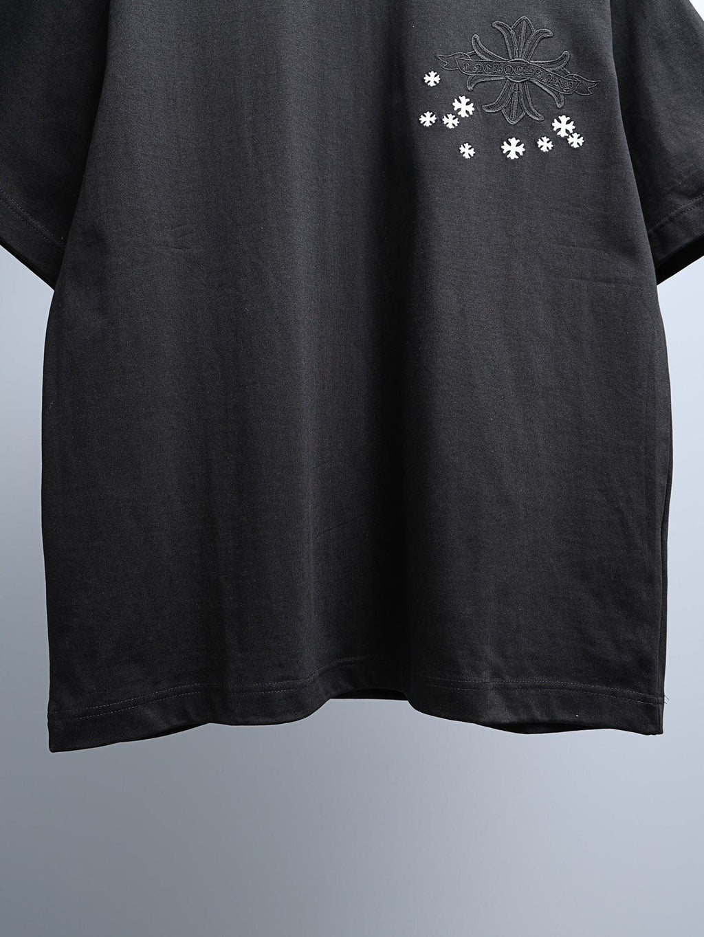 Chrome Hearts Cross and Star Graphic T-Shirt ¡ª front