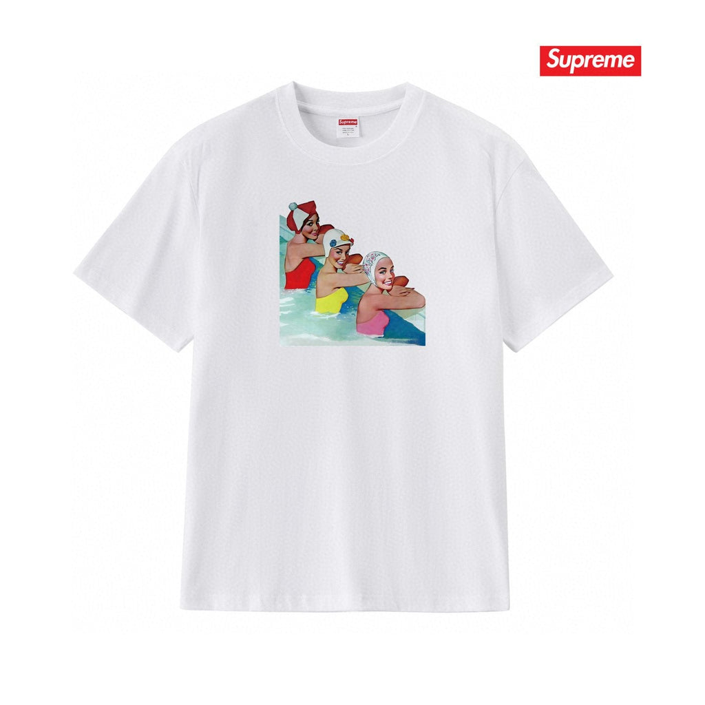 Supreme Swimmer Pool Graphic T-Shirt ¡ª hero