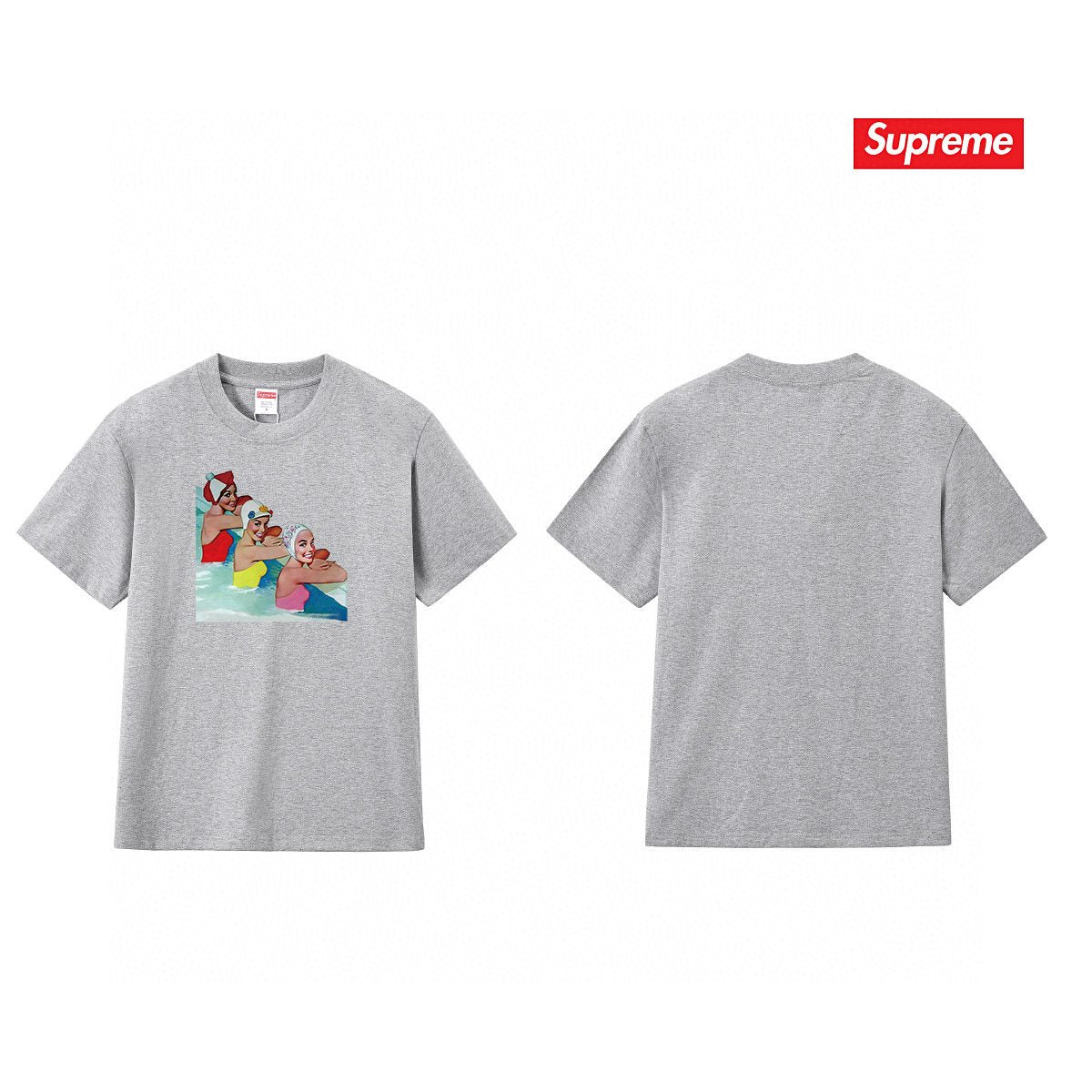 Supreme Swimmer Pool Graphic T-Shirt ¡ª comparison