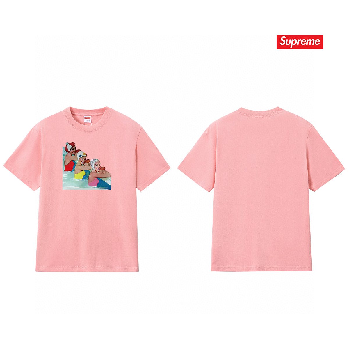 Supreme Swimmer Pool Graphic T-Shirt ¡ª comparison