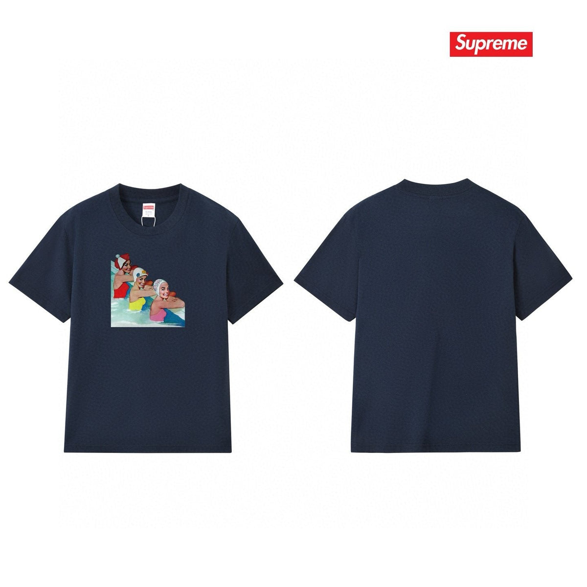 Supreme Swimmer Pool Graphic T-Shirt ¡ª comparison