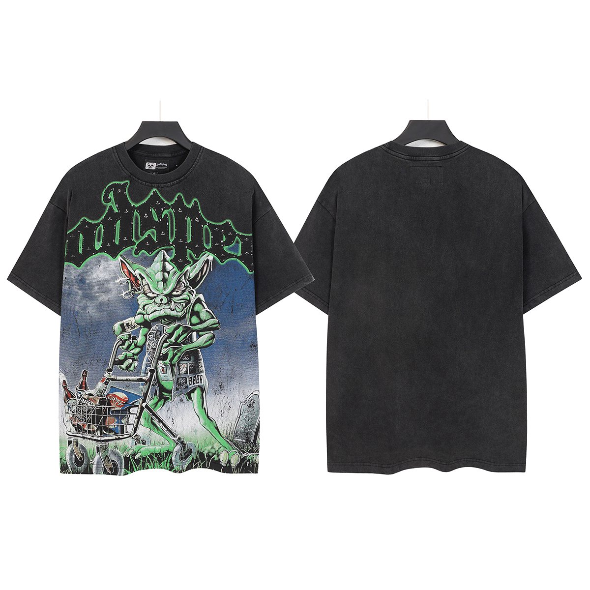 Godspeed Green Cart Character Graphic T-Shirt ¡ª hero