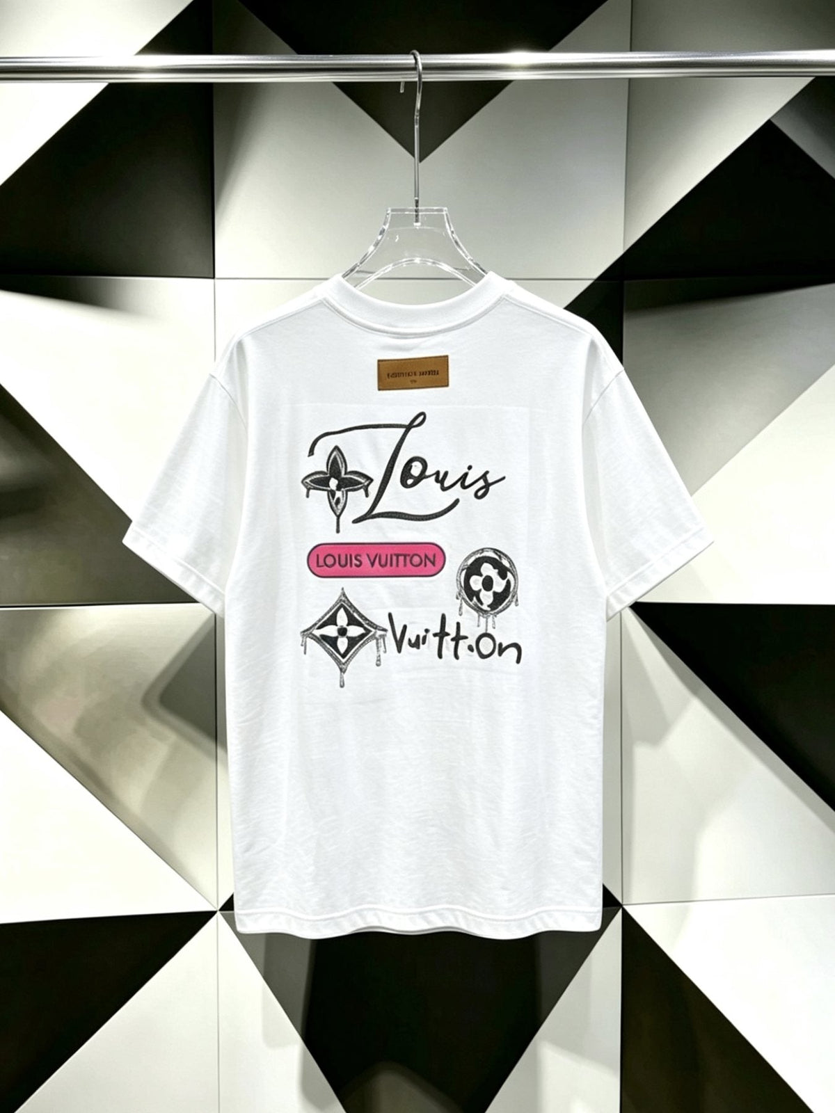 Louis Vuitton*LV Script Graphic T-Shirt ¡ª back