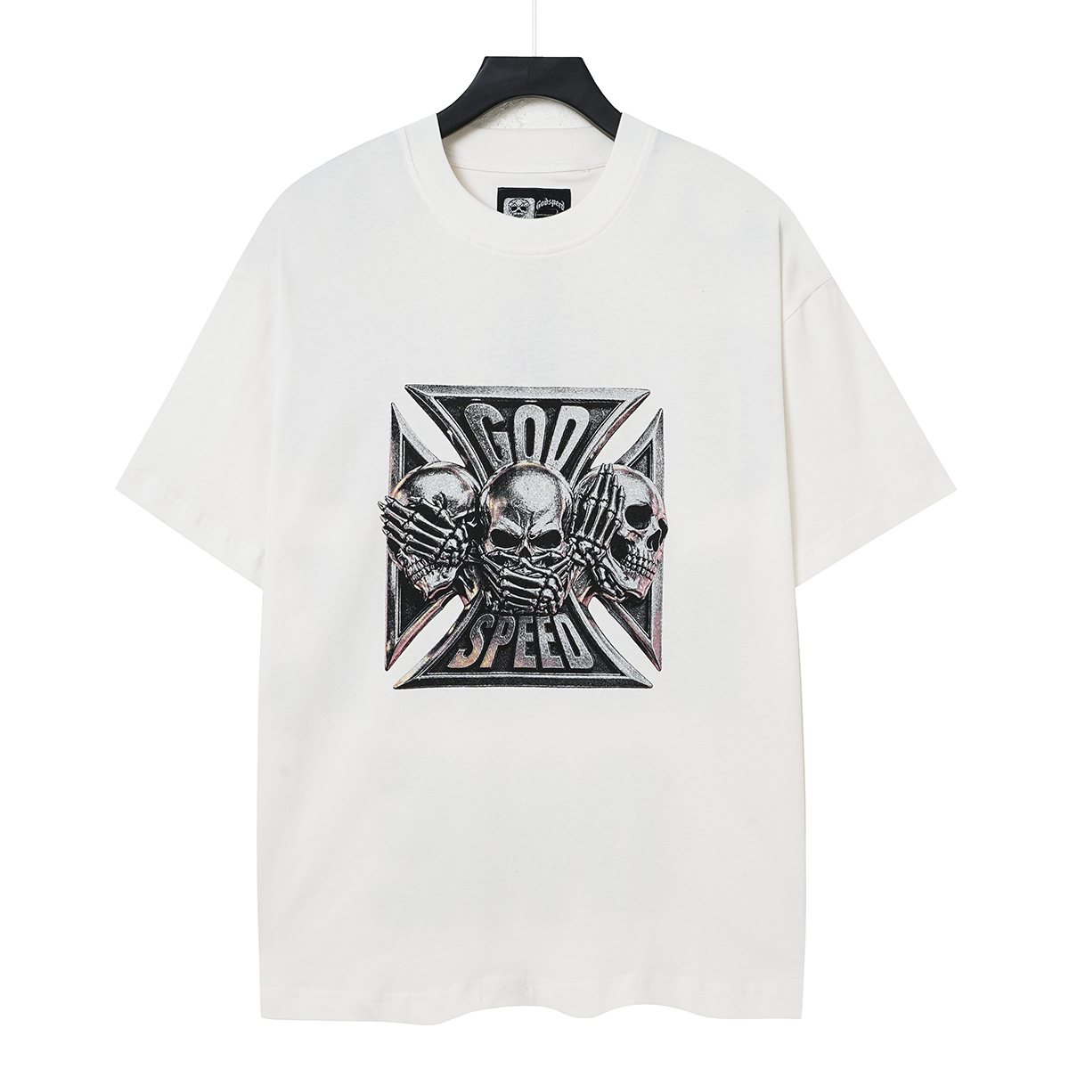 Godspeed Out of Many One Skull Graphic T-Shirt ¡ª hero