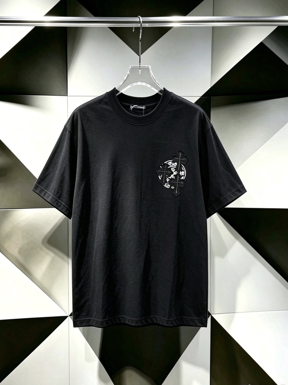 Chrome Hearts Cross Floral Graphic T-Shirt ¡ª hero