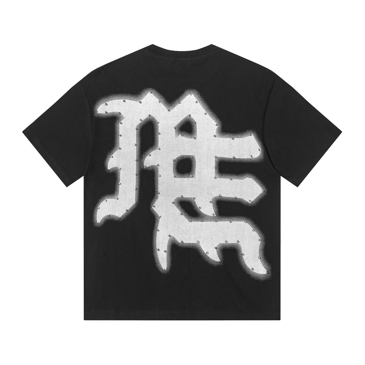 MIXED EMOTION Never Die Monogram Graphic T-Shirt ¡ª back