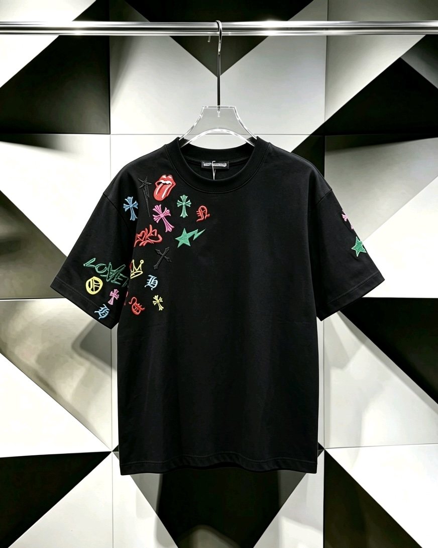 Chrome Hearts Multicolor Motif Cluster T-Shirt ¡ª hero