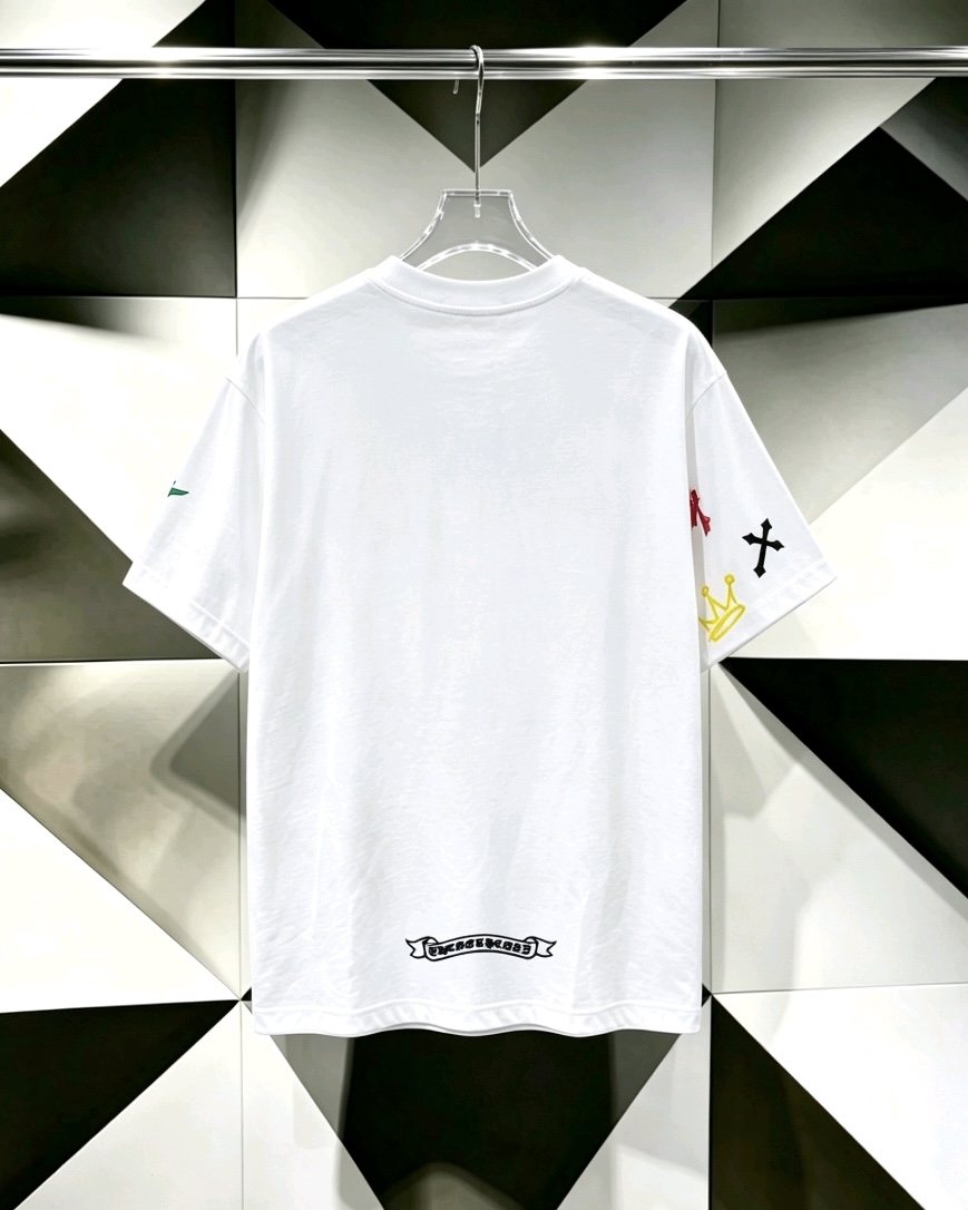 Chrome Hearts Multicolor Motif Cluster T-Shirt ¡ª back
