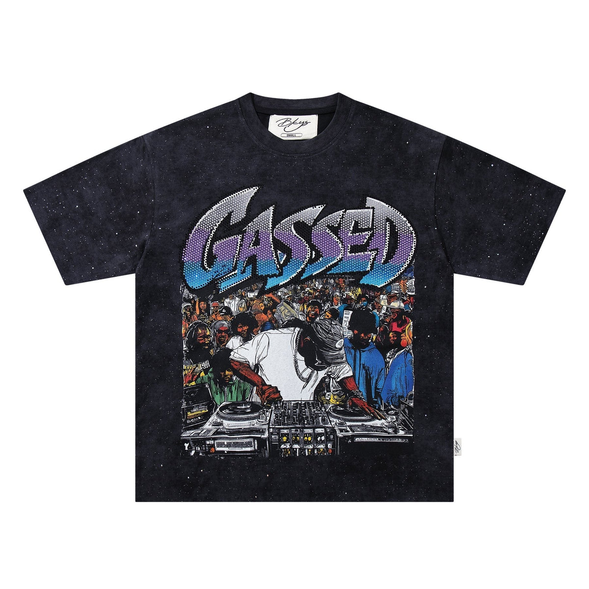 BKYS Revival Gassed Rhinestone Graphic T-Shirt ¡ª hero