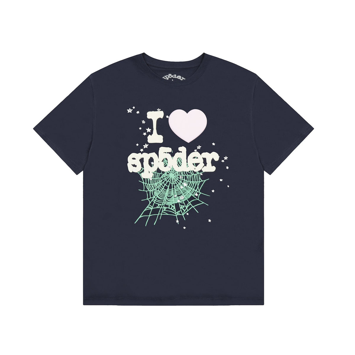 Sp5der I Love Heart Web Graphic T-Shirt ¡ª hero