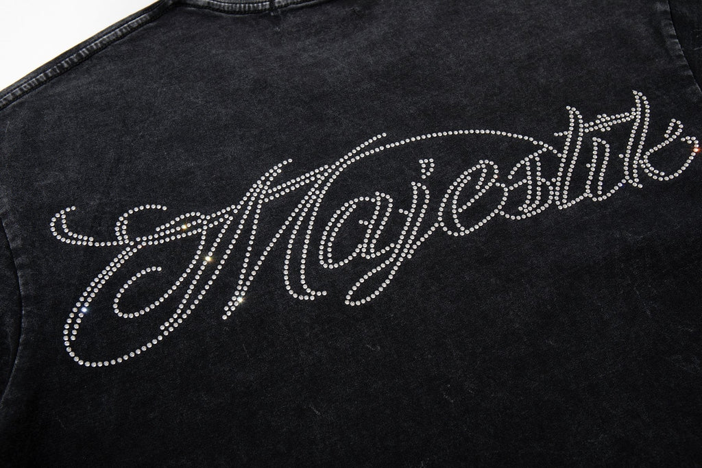 MAJESTIK Motorcycle Racing World Tour T-Shirt ¡ª detail