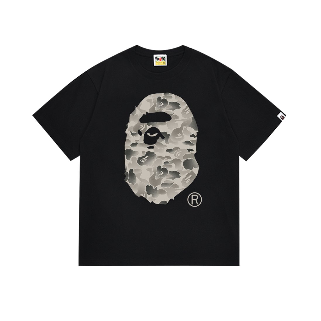 BAPE Camo Ape-Head Graphic T-Shirt ¡ª front