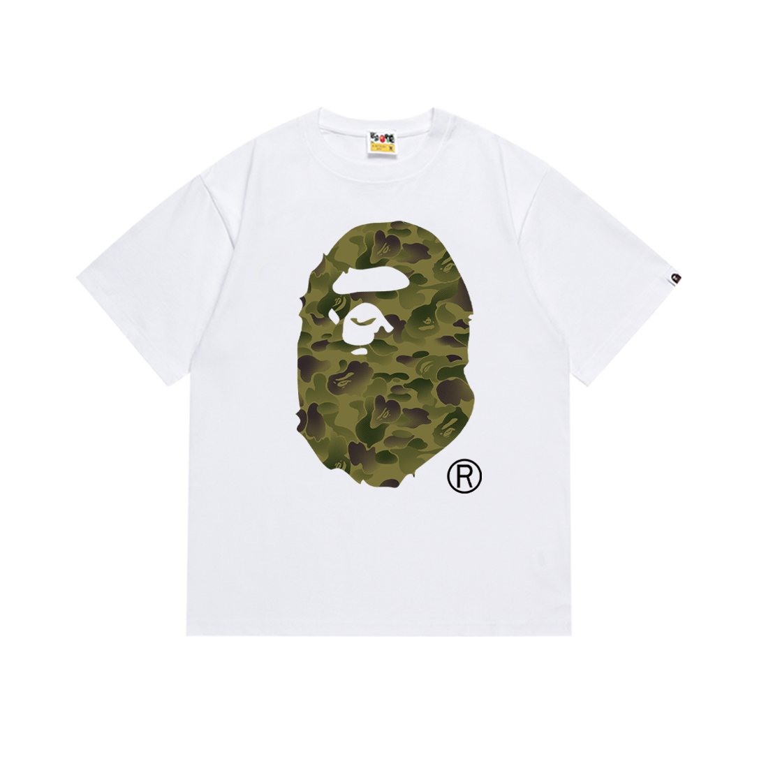 BAPE Camo Ape-Head Graphic T-Shirt ¡ª front