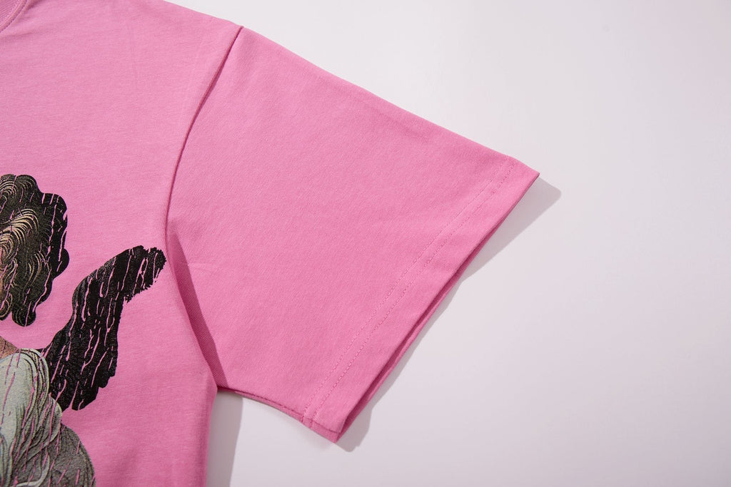 SUPPLY TEE Cherub Flame Graphic T-Shirt ¡ª detail