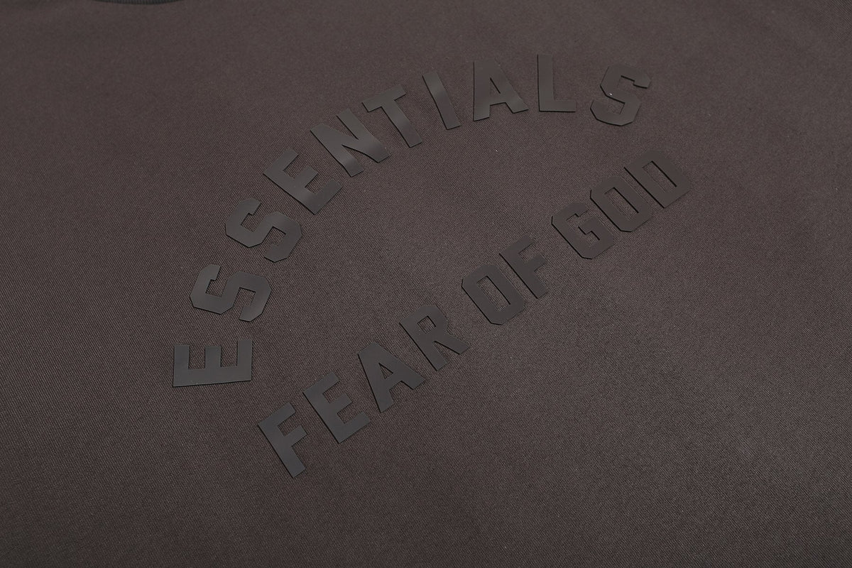 Fear of God Essentials Arched Logo Short-Sleeve T-Shirt ¡ª detail