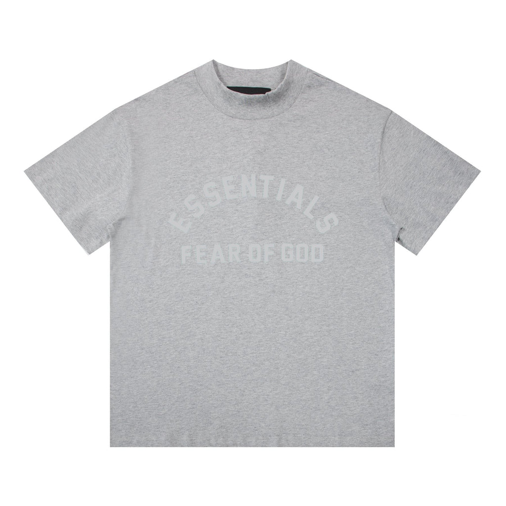 Fear of God Essentials Arched Logo Short-Sleeve T-Shirt ¡ª front