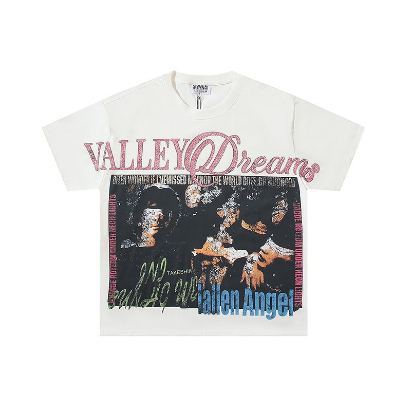 VALE USA Fallen Angel Rhinestone Graphic T-Shirt ¡ª hero