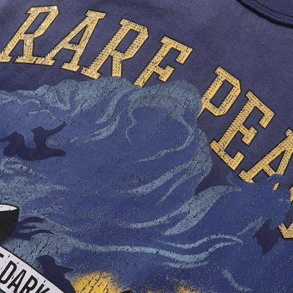 RARE PEACE SOS Wave Graphic T-Shirt ¡ª detail
