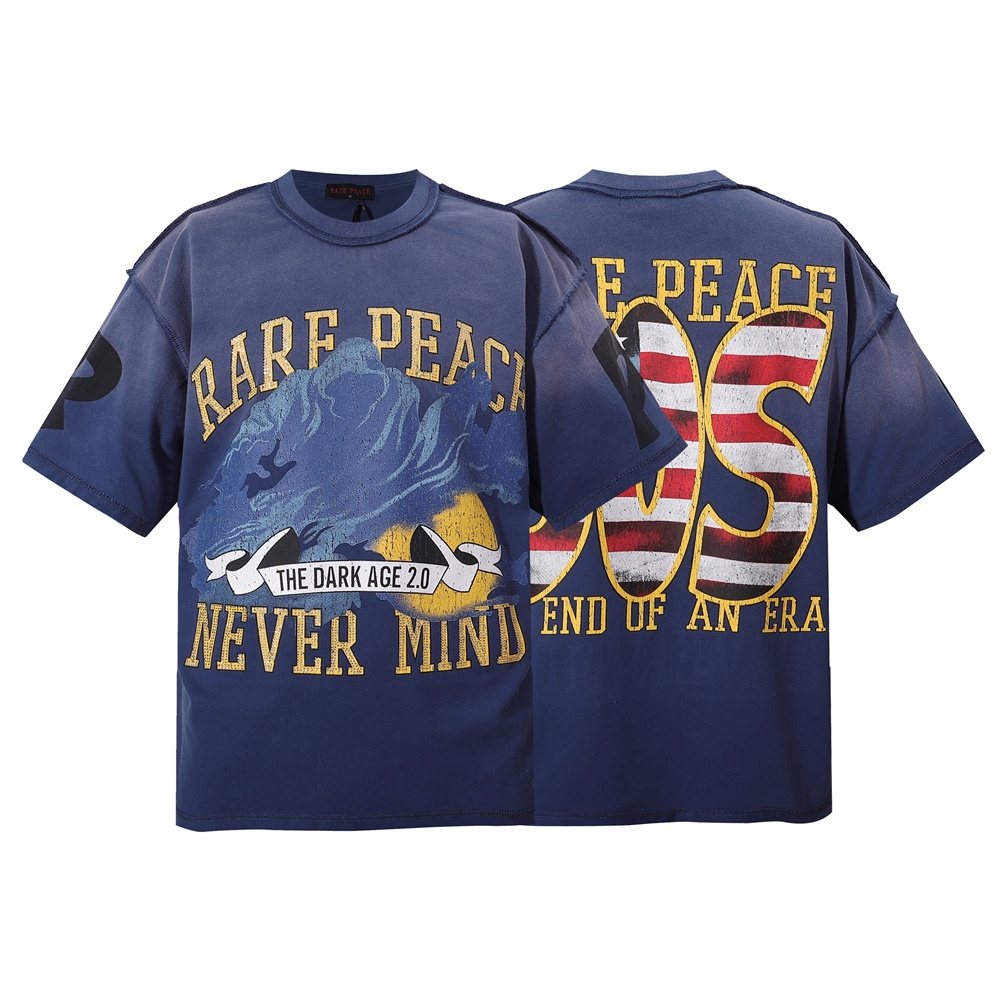 RARE PEACE SOS Wave Graphic T-Shirt ¡ª hero