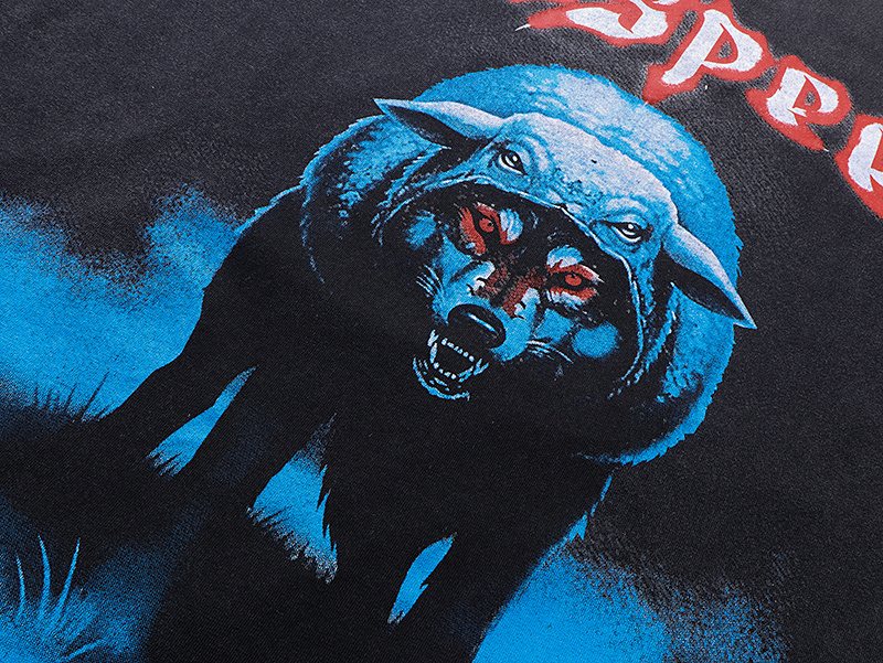 Godspeed Bear Graphic Long-Sleeve T-Shirt ¡ª detail