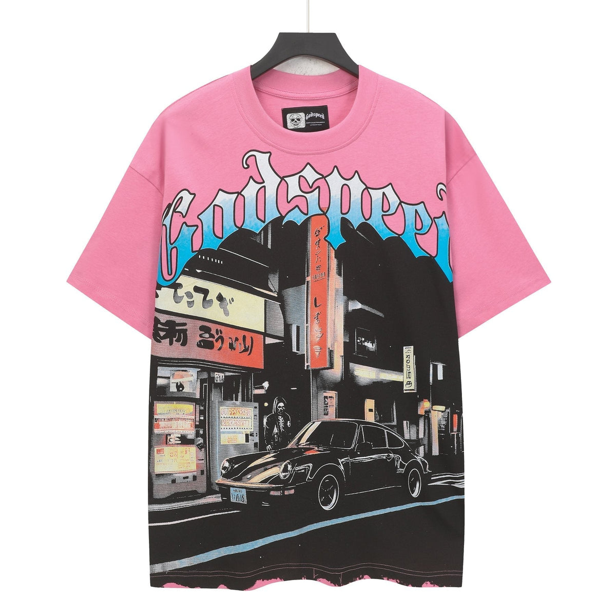 Godspeed Street Car Graphic T-Shirt ¡ª hero