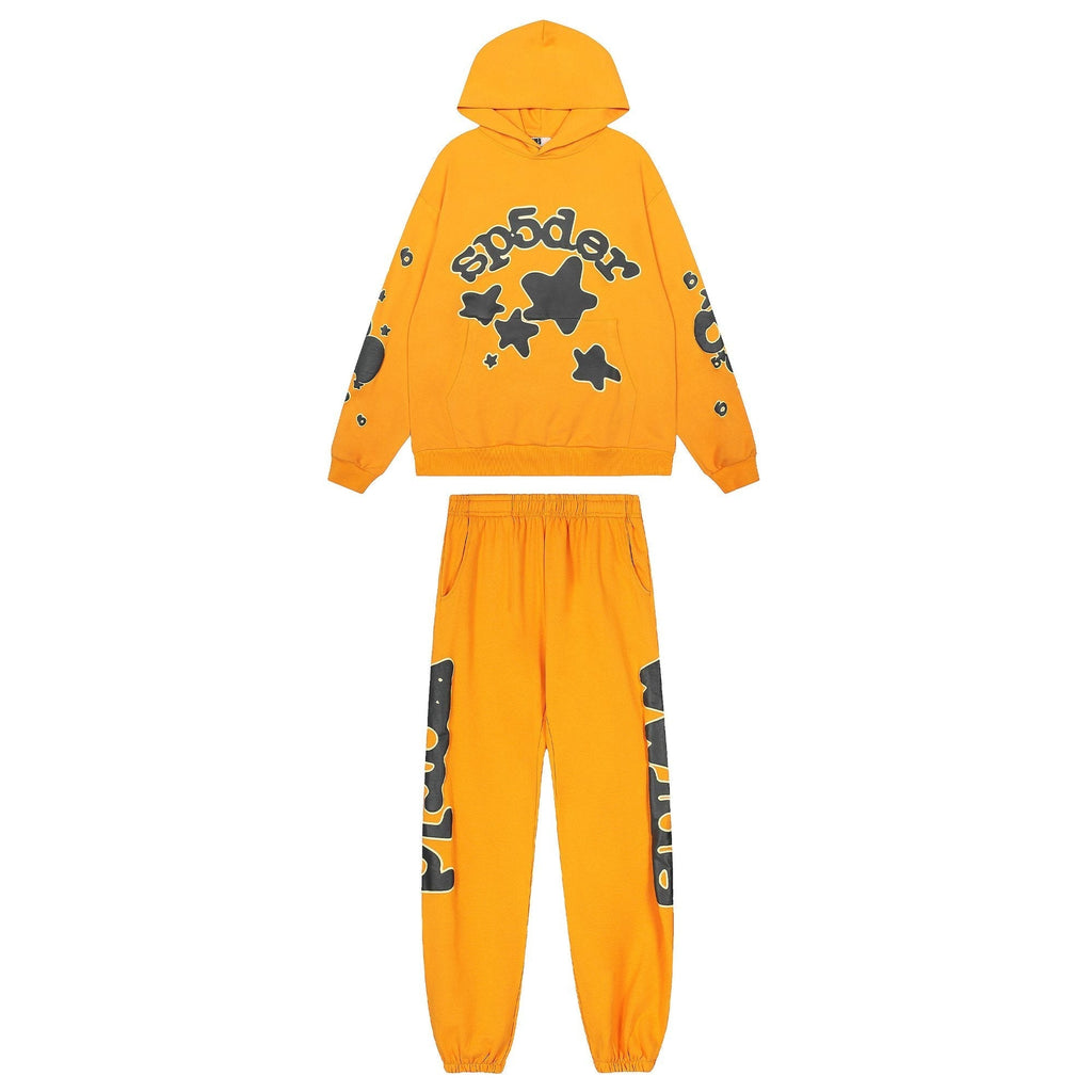 Sp5der Star Graphic Hoodie & Jogger Matching Set ¡ª hero